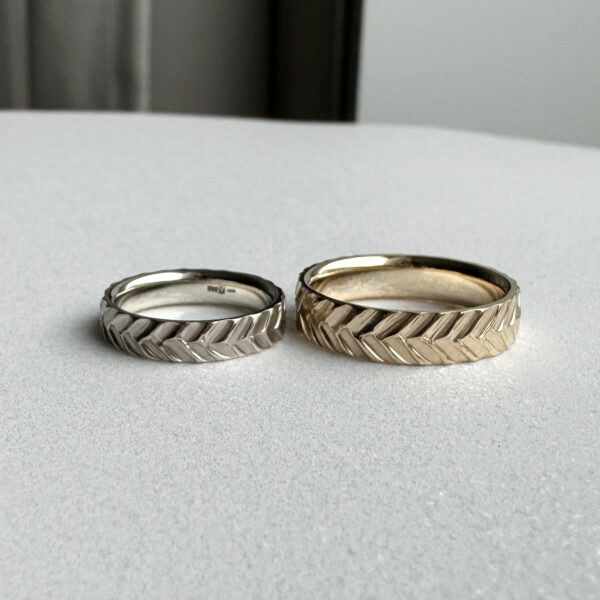 originalus vestuviniai ziedai Netradiciniai rankų darbo vestuviniai žiedai