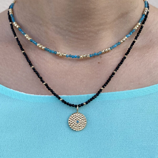 geltono aukso pakabukas1 Geltono aukso pakabukas su briliantu