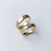 modern wedding rings for couple