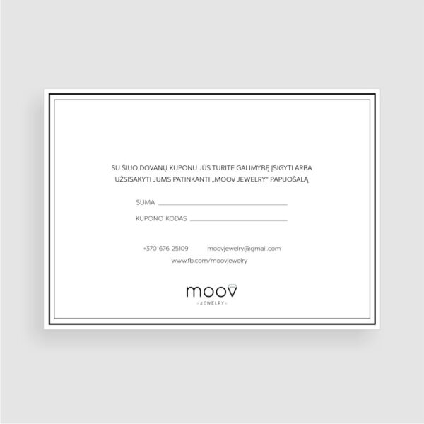 elektroninis dovanu kuponas